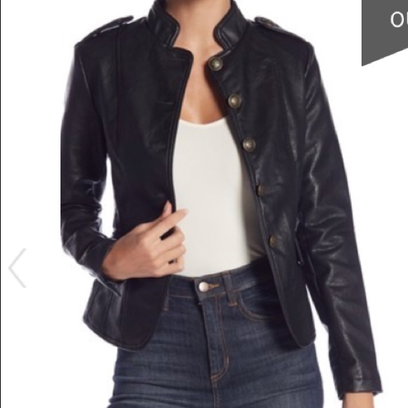 Romeo & Juliet couture faux leather jacket NWT - Picture 2 of 8